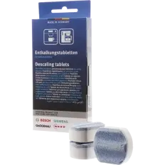 Boîte de pastilles de détartrage pour machine à café Bosch, référence 00312530
