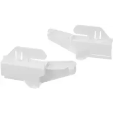 Jeu de deux supports droit et gauche pour congélateur Bosch, référence 00639092