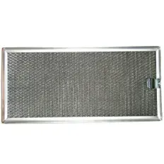Filtre métallique anti-graisse 325x153 mm pour hotte Novy, référence 6050020