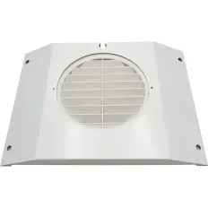 Cache de finition blanc recyclage hotte Roblin référence 112.0500.968