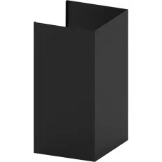 Bas de conduit noir Roblin pour hotte IKOS et STELLA référence 112.0159.036