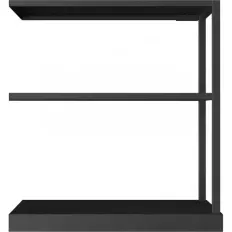 Module étagère noir mat Roblin Partition référence 112.0706.647