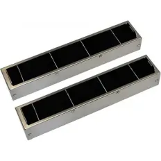 Filtres à charbon céramique Roblin référence 112.0732.802 lot de 2