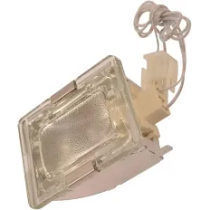 Cache-lampe en carter avec ampoule 40W pour four Scholtès référence C00273472