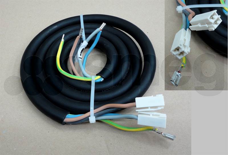 Pièces détachées > Plaque de cuisson > Plaque vitrocéramique et induction >  Cable alimentation pour plaque Induction 1.5M Smeg // 821291362 - Pièces  détachées pour l'électroménager d'origine toutes marques, Vente de pieces