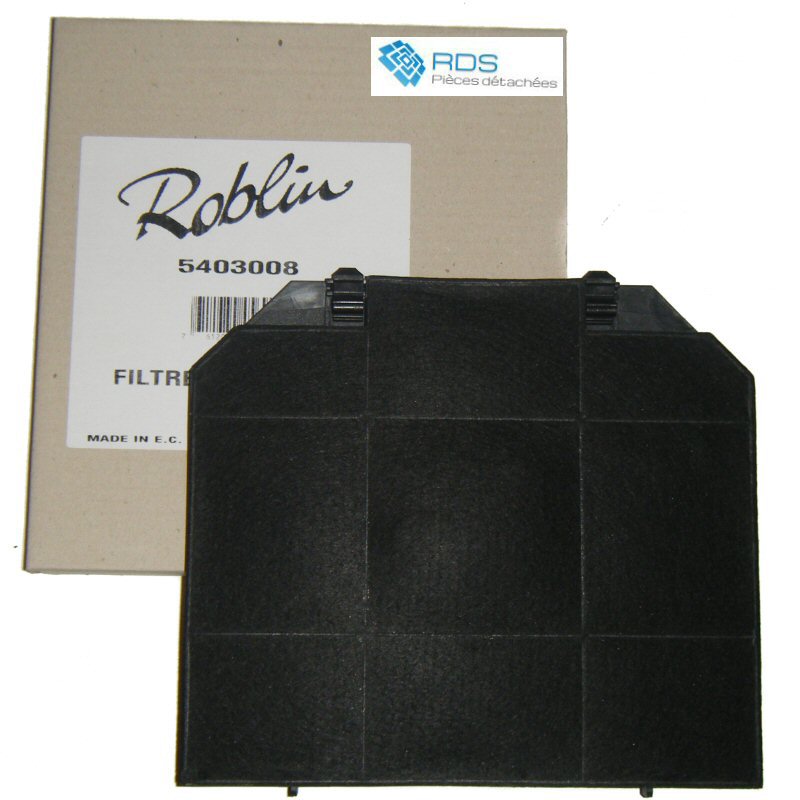 Filtre à charbon (2pcs) convient à Roblin 5650953 / 112.0569.559